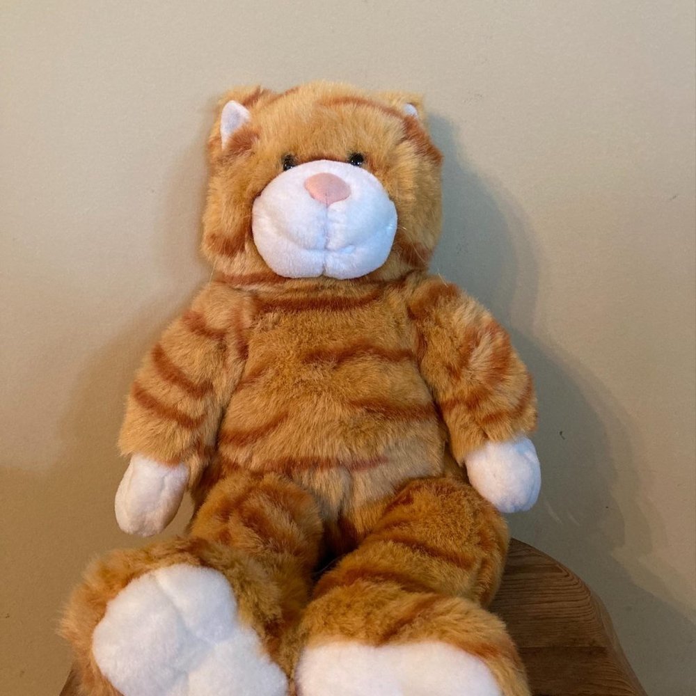 Build-a-bear orange Tabby cat